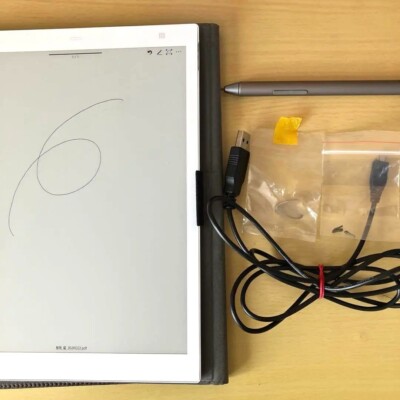 QUADERNO A5 本体 FMV-DPP04 Fujitsu FMV-DPP04 Quaderno Digital Paper Tablet White A5 size 10.3