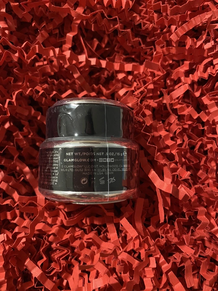 GLAMGLOW YOUTHMUD Glow Stimulating & Exfoliating Treatment Mazque 0.5 OZ SEALED - Image 2 of 2