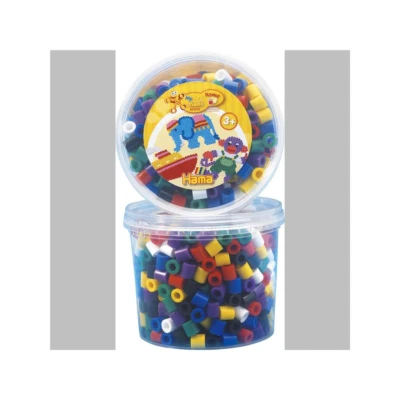 HAMA PERLEN Hama 600 Maxi Bügelperlen Dose 00 Mischung