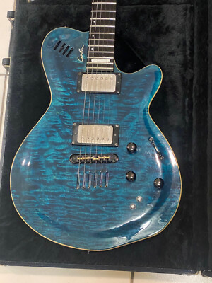 GODIN LGXT TRANS BLUE エレキギター Electric Guitar Godin LGXT Trans Blue S/N 08394127