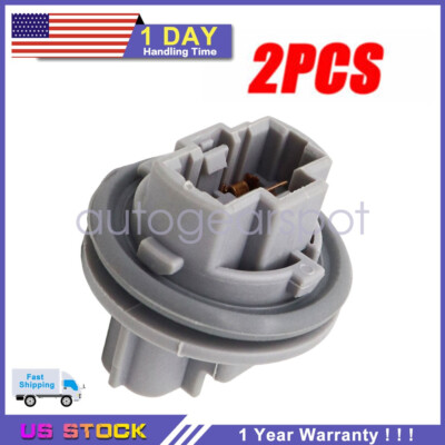 Lot De 2 Connecteurs De Clignotants Avant Pour Toyota 2005-2015 - Compatible Tacoma, Tundra, Corolla… - Avec Douilles D'ampoule - 12