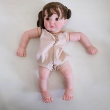 20" Unfinished Reborn Baby Dolls Kit Girl Lifelike Painted Kit Handmade Gift