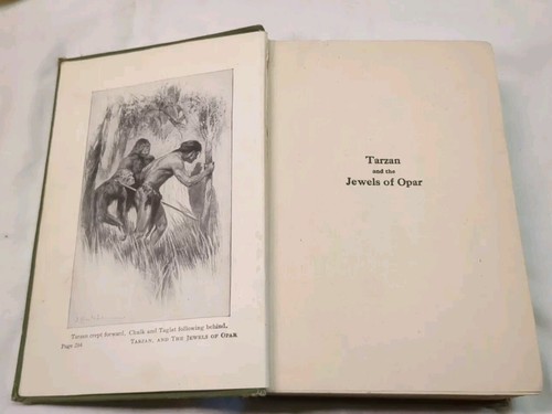 TARZAN LOT Edgar Rice Burroughs: 1913 Return of, '16 Jewels of Opar, '20 Untamed - Picture 7 of 9