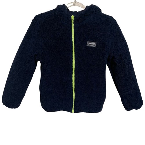 Eddie Bauer Kids Reversible Plush Hooded Jacket Boys Size M(10/12) - Picture 7 of 12