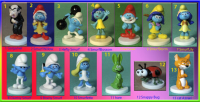 Jeronimo Martins * Smurfs Lost Village * EXTRA KINDER SURPRISE | eBay