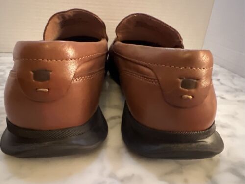 Florsheim Montigo Mokassinnaht venezianischer Halbschuh braun 10M - Bild 3 von 13