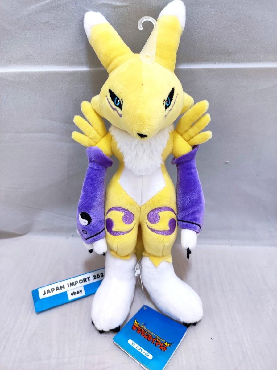 STUFFED Collection LIMITED デジモン DIGIMON DG13 Renamon S stuffed toy 28.5 x 13 x 16cm Japan / Sanei
