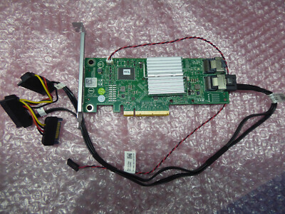 DELL HV52W PERC H310 SERVER RAID CARD PCI-e x8 TESTED WORKING (FROM T5600) USPS