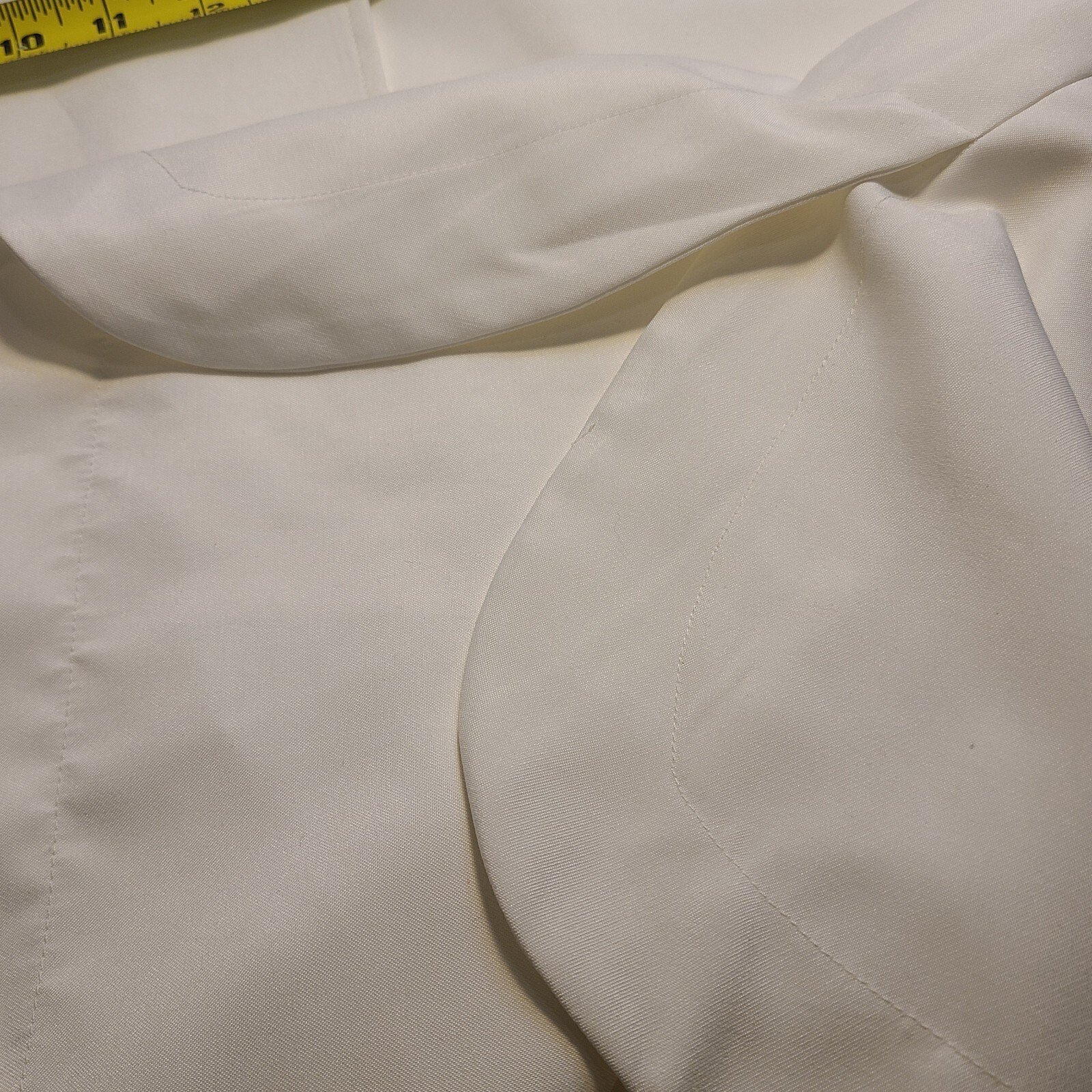 Gretchen Scott One Button White Jacket Polyester … - image 8