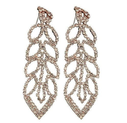 NEW Swarovski Crystal Elements Hypoallergenic Earrings - Gold And Silver Plated - Picture 25 of 33