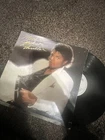 Michael Jackson Thriller Vinyl LP White Epic Label Tim Tom Etching. Interepak UK