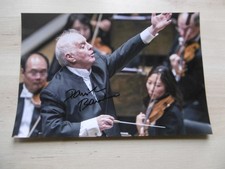 Daniel Barenboim signed 8x12 inch photo autograph