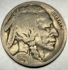 1917-P Buffalo Nickel VG Very Good Early Date 5c US Coin - 4365
