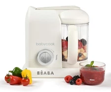 BEABA Babycook Solo 4 in 1 Baby Food Maker White (OPEN BOX)