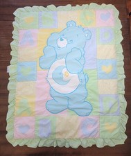 Vintage Care Bears Alphabet Hearts Crib Bedding Set Nursery Bedding