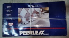 PEERLESS CHROME KITCHEN FAUCET MODEL P25-L 4 HOLE CONFIGURATION BRAND NEW 