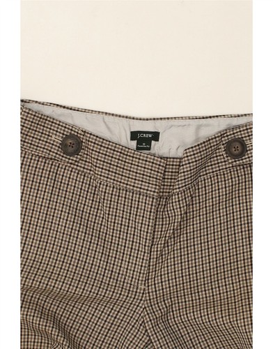 J. CREW Womens Favorite Fit Casual Trousers US 10 Large W32 L31 Brown BG51 - Picture 4 of 4