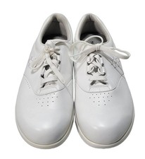 SAS Free Time White Leather Tripad Comfort Walking Shoes US Women  s Size 10 W