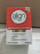 Align Probiotic 24/7 Digestive Support 49 Capsules Exp. 12/27 