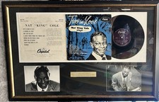 NAT KING COLE SIGNED TWO IN LOVE ALBUM 1957 'THE BIG SHOW TOUR' AU PRESSING