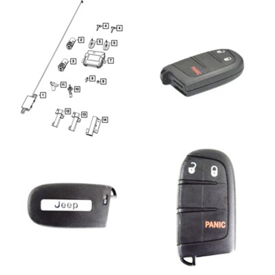 Integrated Key Fob Transmitter - Mopar (68143502AC) 2014-2022 Jeep