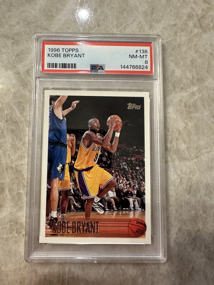 Kobe Bryant Basketball Grade 8 Rookie Sports Trading Cards