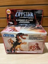 Vintage 1982 La Saga Di Remco Crystar Lava Dragon Complete New Open Box *Import*