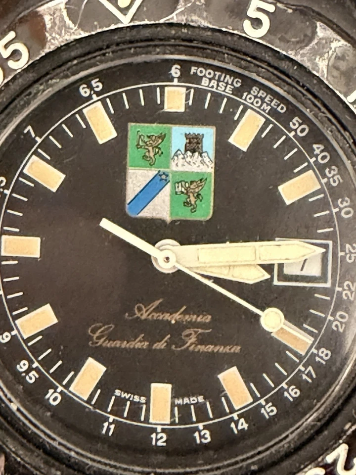 Orologio DPW by Breitling Swiss Made, Accademia Guardia di Finanza. Vintage Raro - Immagine 3 di 4