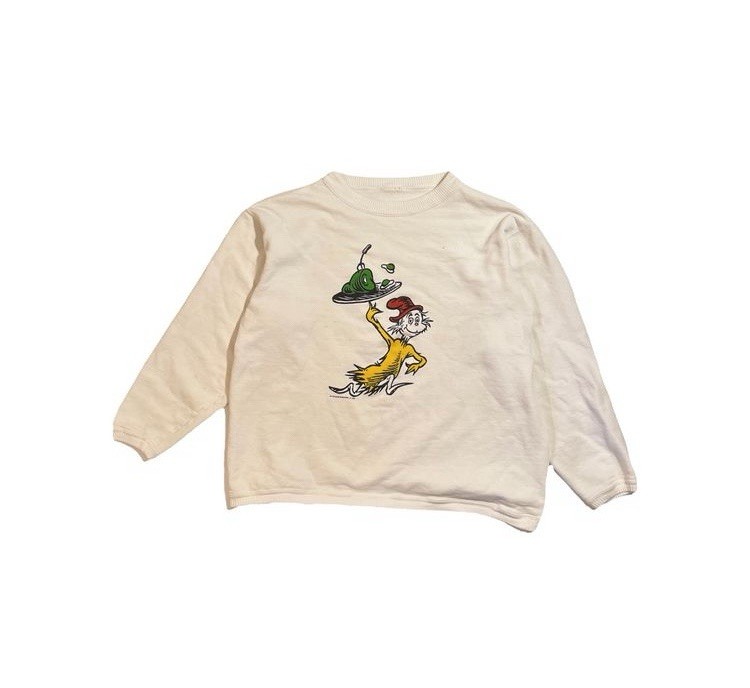 Vintage Dr Seuss Green Eggs & Ham Sweatshirt 90’s Sam I Am