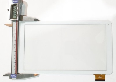 White: Touch Screen Touchscreen Digitizer Logicom Tab 1043