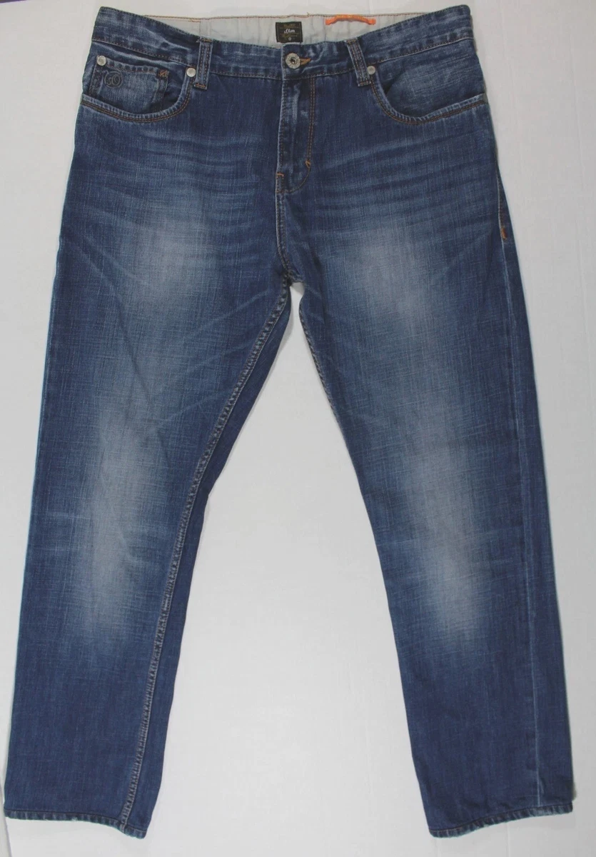s.Oliver Heren jeans, Mauro Tapered Leg, blauw 63z4, 33 s.Oliver Heren jeans, Mauro Tapered Leg, blauw 63z4, 33