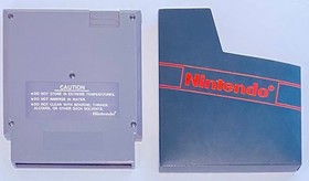 Donkey Kong Jr. Math (Nintendo NES, 1985) 5-Screw Authentic Game Cart w/ Sleeve