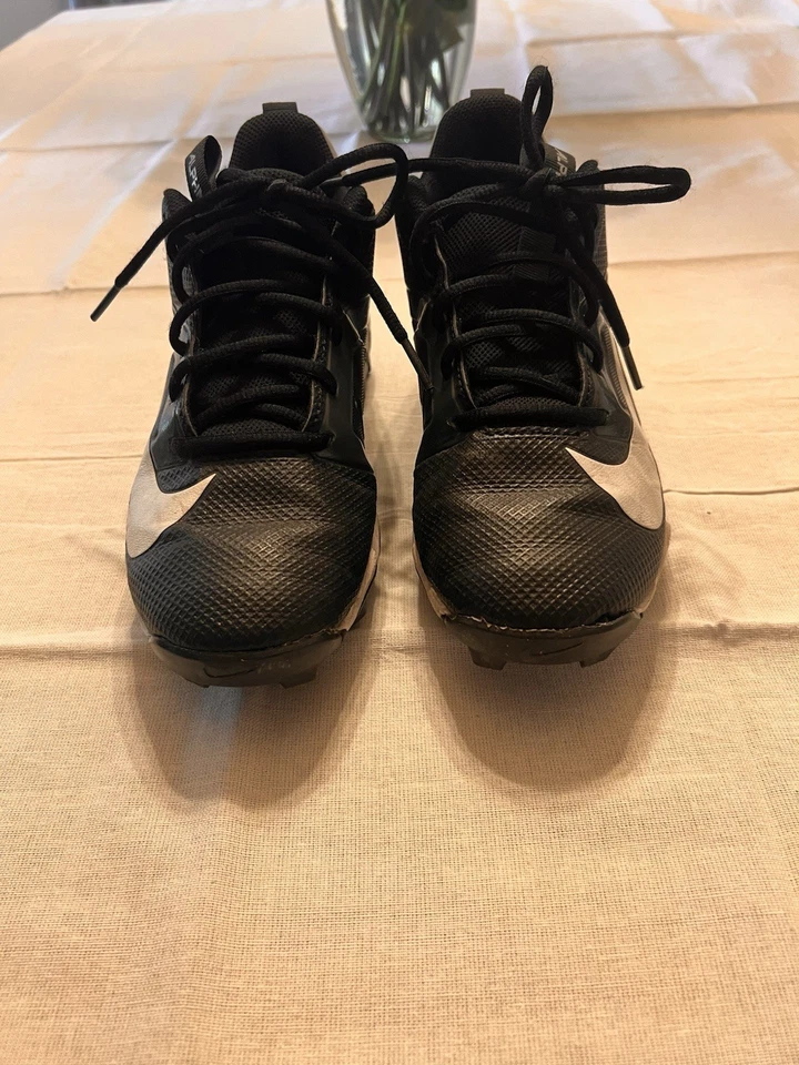 Nike Alpha Menace 4 Shark Youth Cleats Size 6Y W FQ4016-001 FREE SHIPPING! - Image 3 of 4