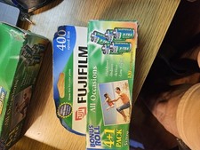Fujlfilm 400speed 5 Rolls Expired New Sealed. NOS Camera Picture 35mm.