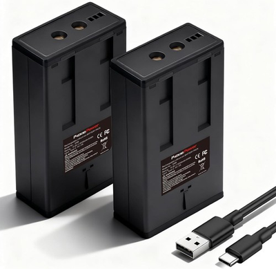 #ad #ad 2 Pack Rechargeable Battery for Moultrie Edge Trail Camera 5000mAh EM8 Power Ma $35.29