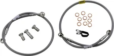 Stainless Steel Front Brake Line Kit - 2 Lines GBrakes FK003D13-2