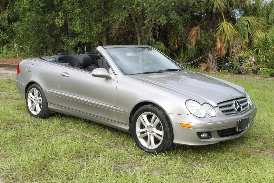 2006 MERCEDES BENZ W209 CLK350 CABRIO Automatik CUBANITE SILVER - METALIC (723U) - Bild 2 von 4