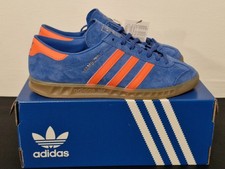 Adidas Hamburg. Blue/orange. Size 5. Brand New In Full Box
