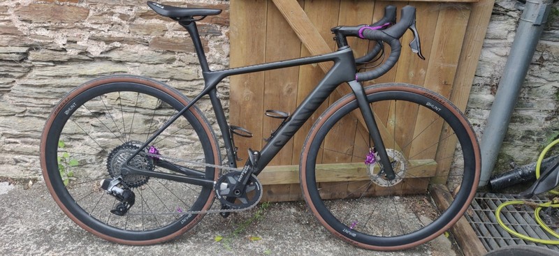 Canyon endurance CF SLX XS Frameset Cracked Seatstay, Repair Only Extra Parts