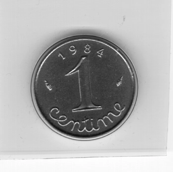 1 CENTIME 1984 ÉPI FDC SOUS SCELLÉ - Photo 1/1