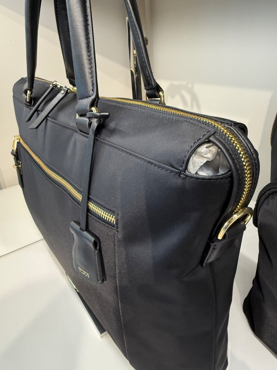 NEW Tumi Voyageur 15.0” PISA Nylon Laptop Brief Briefcase - BLACK
