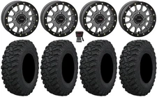 System 3 SB-5 Grey 15" Wheels 30" Trekker Tires Textron Wildcat XX