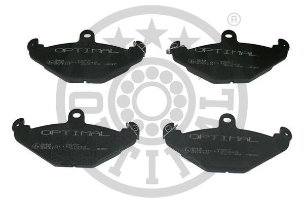 Optimal BP-09697 BremsklöTze, BremsbeläGe Hinten FüR Renault 21 Stufenheck (L48_-image