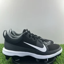 Nike Force Trout 9 Pro MCS Men Size 12 Black Baseball Cleats FB2908-001 NEW
