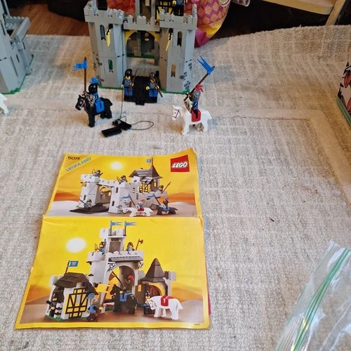 Vintage LEGO Castle: Black Falcon's Fortress (6074)  with Instructions!