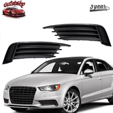 Front Bumper Lower Left & Right Side Grills Fit For Audi A3 S3 2013-2017 2PCS