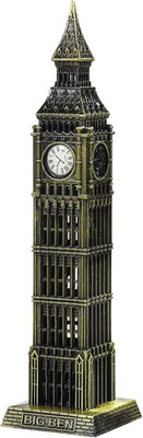 Big Ben Model London Architectural Ornament 7.08In Detailed Metal Building Sculp