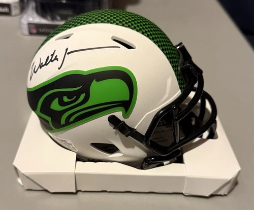 Walter Jones Signed Seattle Seahawks Mini Helmet Mill Creek Sports COA