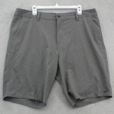 ONeill Hybrid Mens Grey Heather 4-way Stretch Board Shorts SP718A040 Size 38