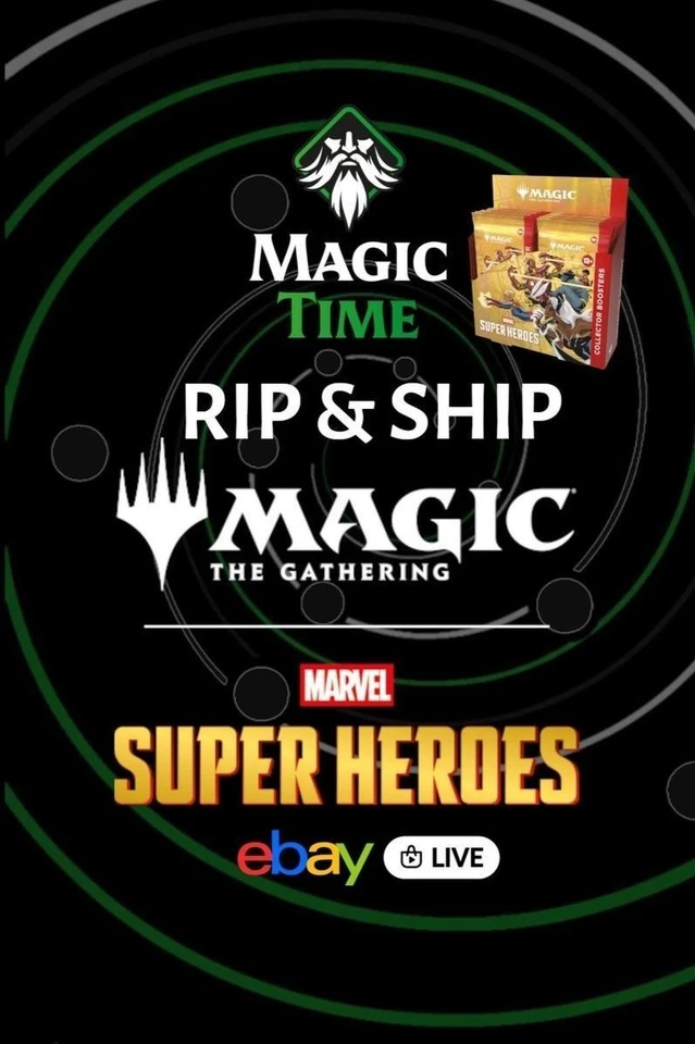 🔥Rip & Ship - Marvel Super Heroes - Magic Time